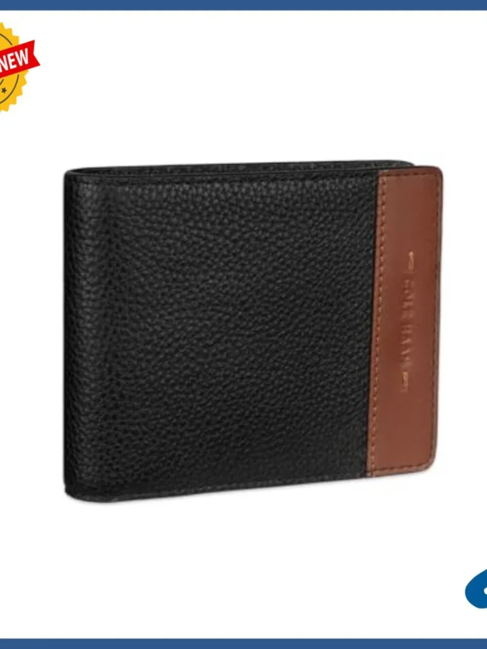 Genuine Leather Slimfold RFID Bifold Wallet for Men